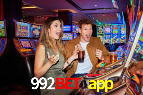 Interface do App 992bet app